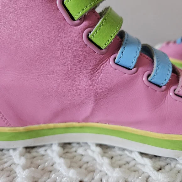 Reebok Classic Remix Straptastic Pastel High Top Sneaker Womens Size 7.5 - Picture 10 of 15